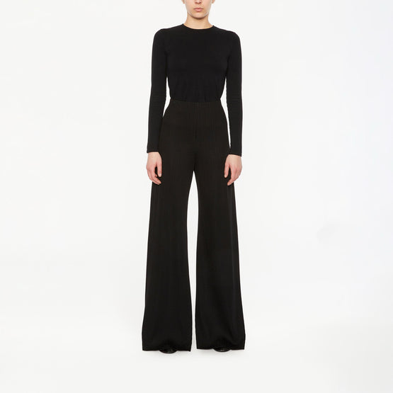Women's Palazzo Pants - Black