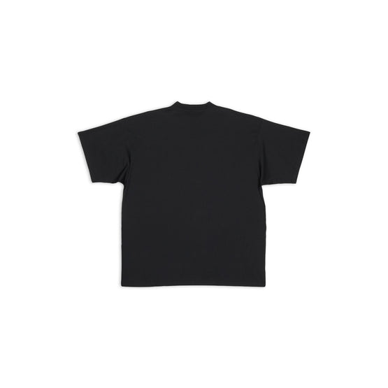 Men's Oversized Fit T-Shirt - Black
