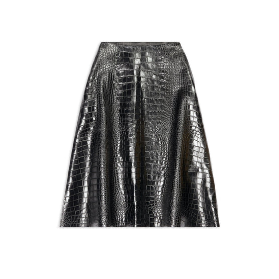 Women's A-Line Skirt - Black