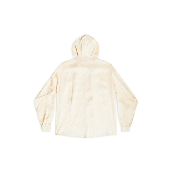 Women's Hooded Blouse - Ivory
