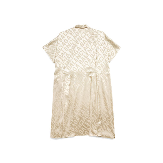 Women's Oversized Dress - Light Beige