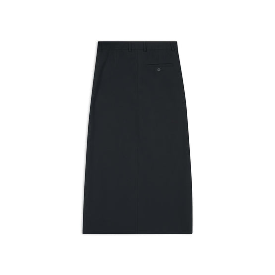 Women's Slit Tailored Skirt - Black