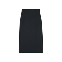 Women's Slit Tailored Skirt - Black
