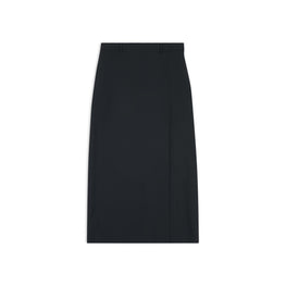 Women's Slit Tailored Skirt - Black