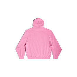 Men's Destroyed  Hoodie - Pink/Pink