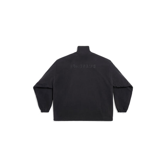 Men's Fleece Zip-Up Jacket - Black