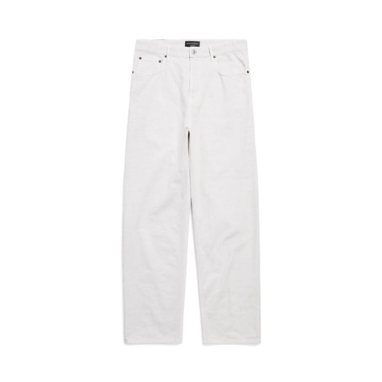 Women's Loose Fit Jeans - Cream