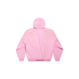 Women's Large Fit Hoodie - Pink/Black