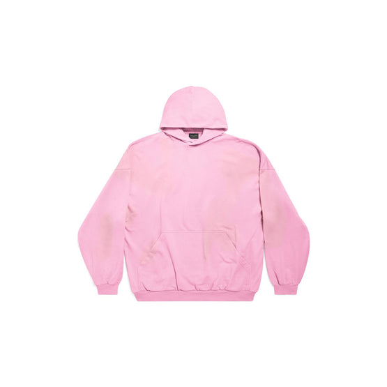 Women's Large Fit Hoodie - Pink/Black