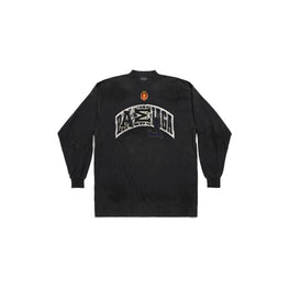 Men's L/S Large Fit T-Shirt - Washed Black