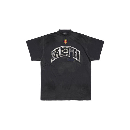 Men's Oversized T-Shirt - Washed Black