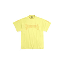 Men's Oversized T-Shirt - Yellow/Red