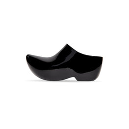 Women's Technoclog Mule  Rubber Shiny - Black