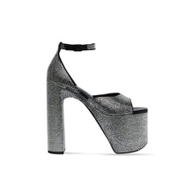 Women's Camden Sandal H160 Strass - Black/Crystal