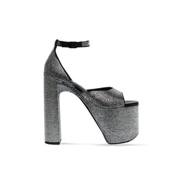 Women's Camden Sandal H160 Strass - Black/Crystal