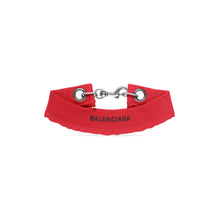 Collar Choker - Red/Black/Ant Silver