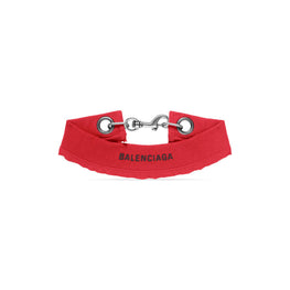 Collar Choker - Red/Black/Ant Silver