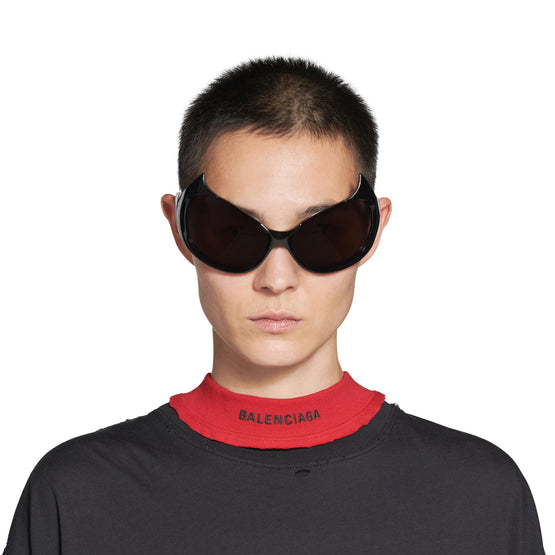 Collar Choker - Red/Black/Ant Silver
