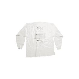 Men's Misplaced Neckline T-Shirt - Dirty White