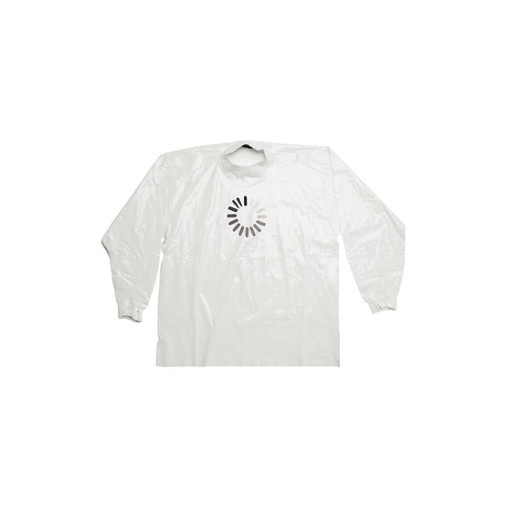 Men's Misplaced Neckline T-Shirt - Dirty White