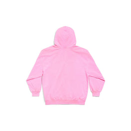 Women's Small Zip-Up Hoodie - Fluo Pink/Fluo Pink