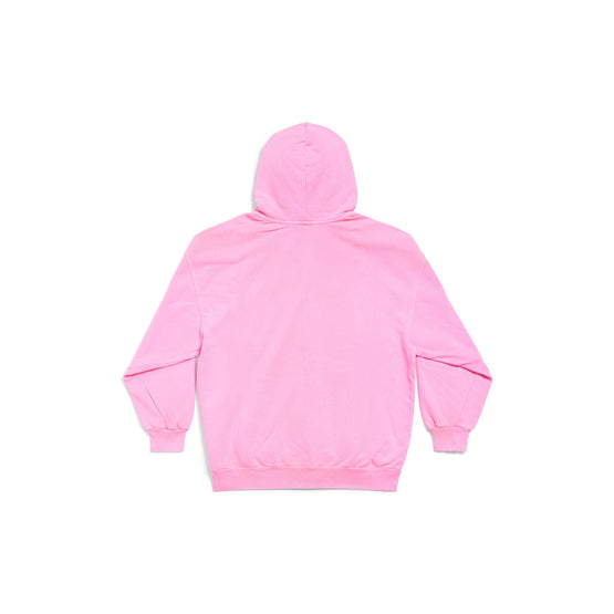 Women's Small Zip-Up Hoodie - Fluo Pink/Fluo Pink