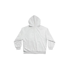 Women's Small Zip-Up Hoodie - Dirty White/Transpa