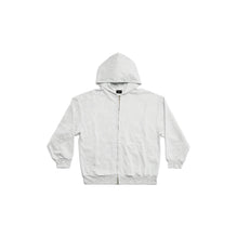 Women's Small Zip-Up Hoodie - Dirty White/Transpa