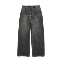 Women's Baggy Pants - Washed Black Pagoda