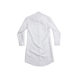 Women's Hourglass Shirt Dress - White