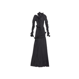 Women's Knot Gown - Black