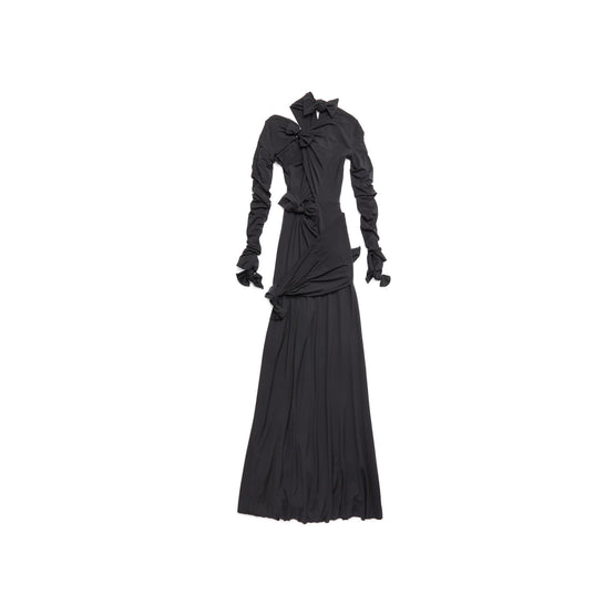 Women's Knot Gown - Black