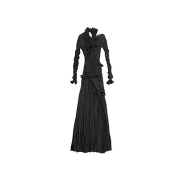 Women's Knot Gown - Black