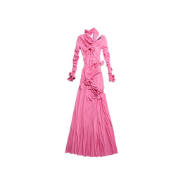 Women's Knot Gown - Pink