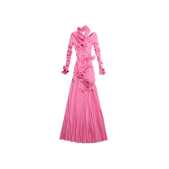 Women's Knot Gown - Pink