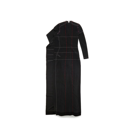 Women's Wip Gown - Black/Black