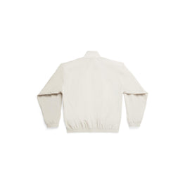 Men's Minimal Tracksuit Jacket - Cement Beige
