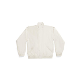 Men's Minimal Tracksuit Jacket - Cement Beige