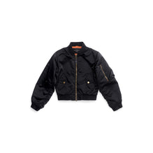 Women's Shrunk Bomber - Black