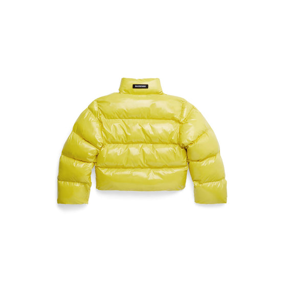 Women's Shrunk Puffer - Yellow