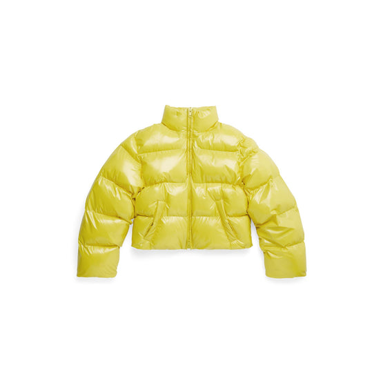 Women's Shrunk Puffer - Yellow