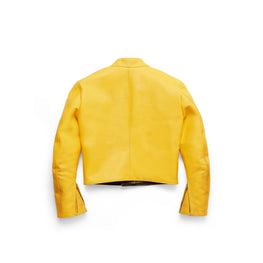 Women's Shrunk Racer Jacket - Yellow