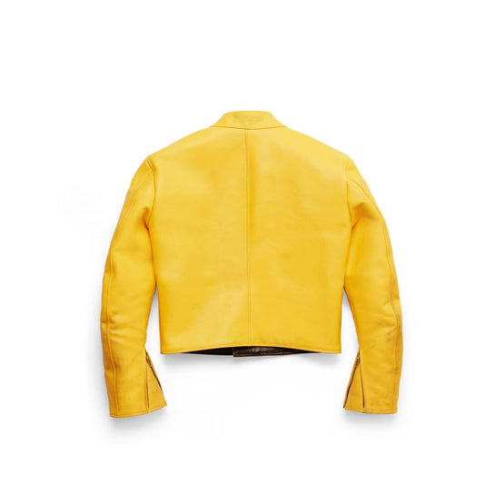 Women's Shrunk Racer Jacket - Yellow