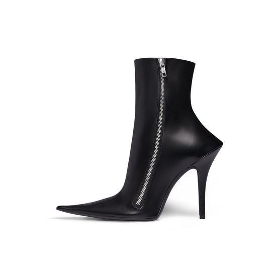 Women's Witch Bootie H110 Shiny Sheep - Black