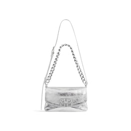 Women's Bb Soft Flap Bag S - Silver
