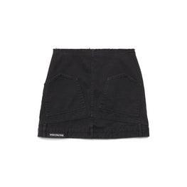 Women's Upside Down Skirt - Peach Pitch Black