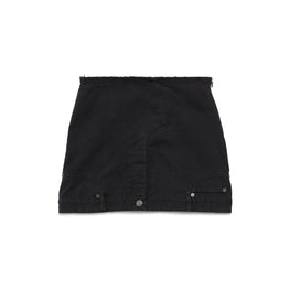 Women's Upside Down Skirt - Peach Pitch Black