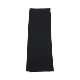 Women's Midi Twisted Skirt - Black