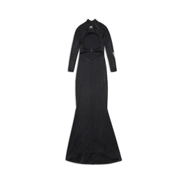 Women's Activewear Gown - Black