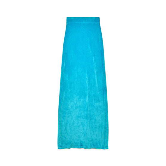 Women's Maxi Skirt - Azure